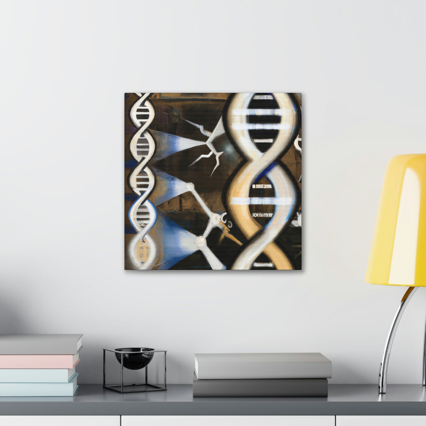 "Deco's DNA Vision" - Canvas