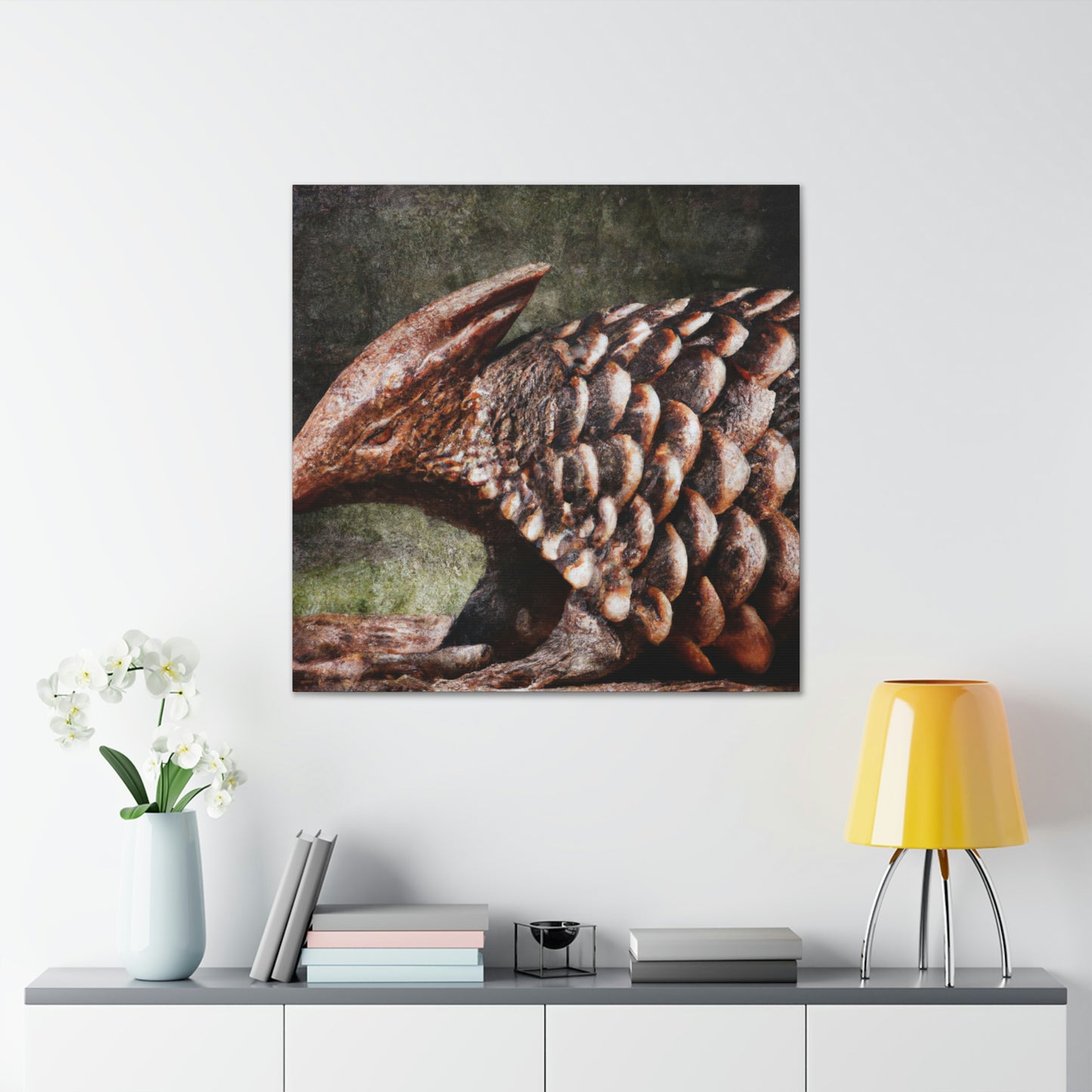 "Pangolin in India's Soul" - Canvas