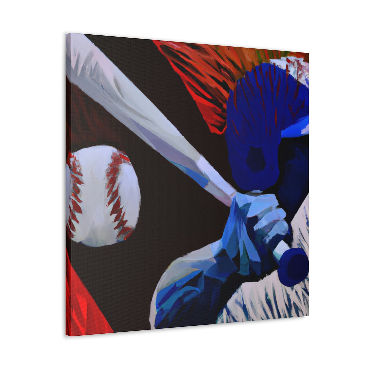 Baseball As Artwork - Canvas