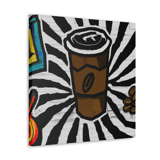 Coffee in Pop Art - Canvas