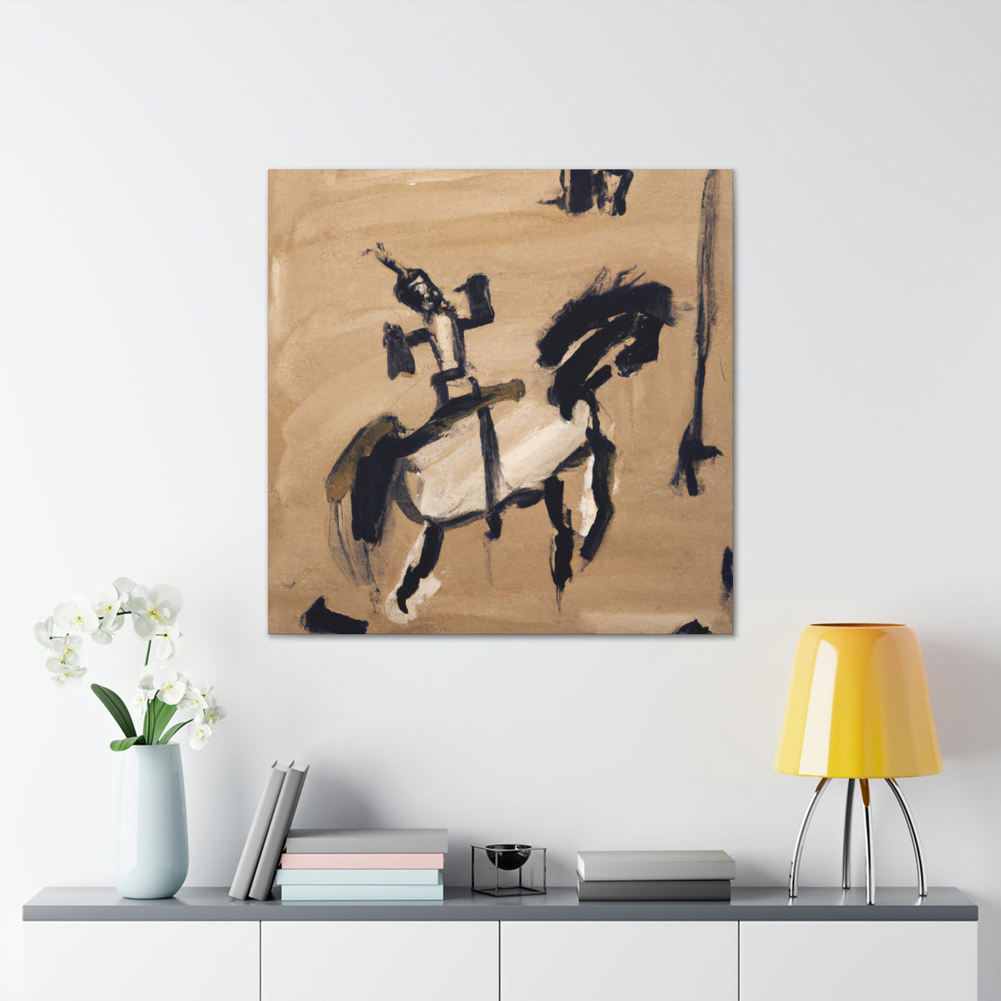 Brave Cavalry Charge - Canvas