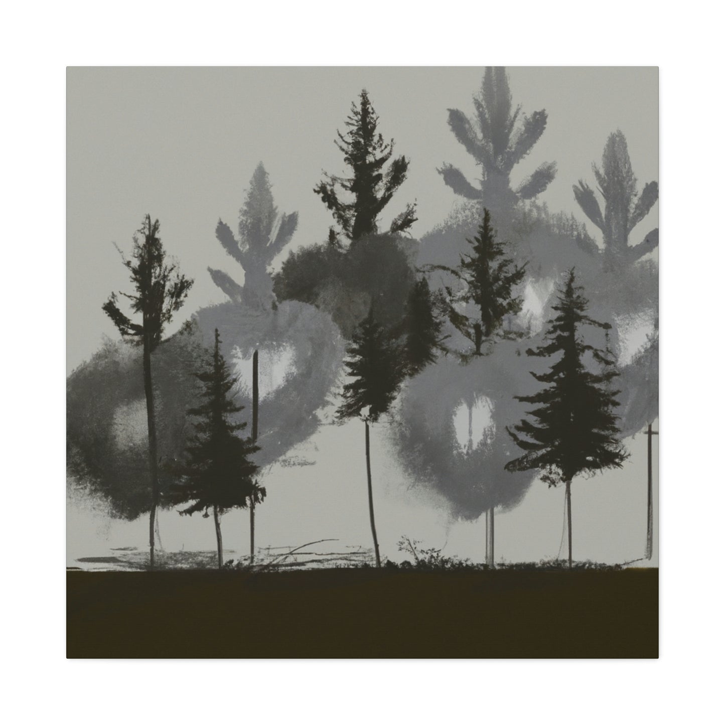 "Spruce Tree Expansion" - Canvas