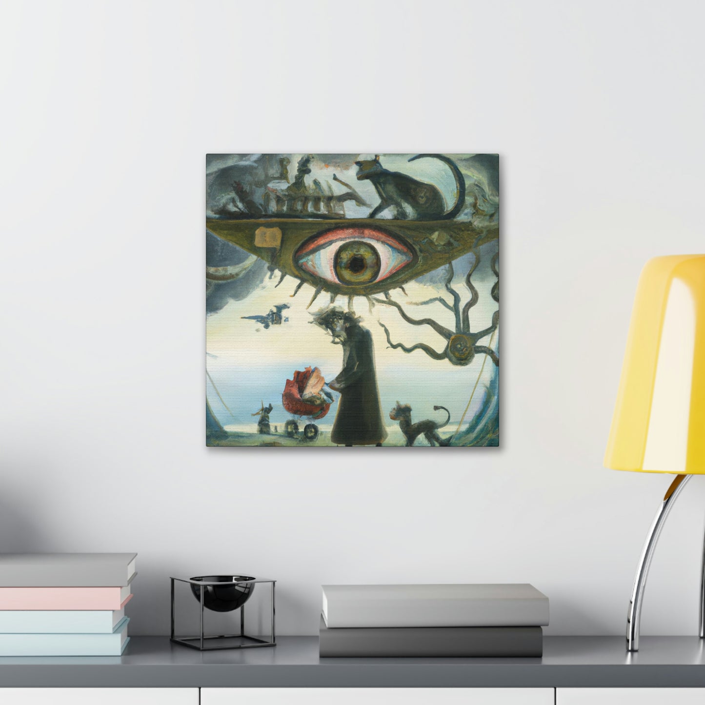 "Forward Observer on Watch" - Canvas