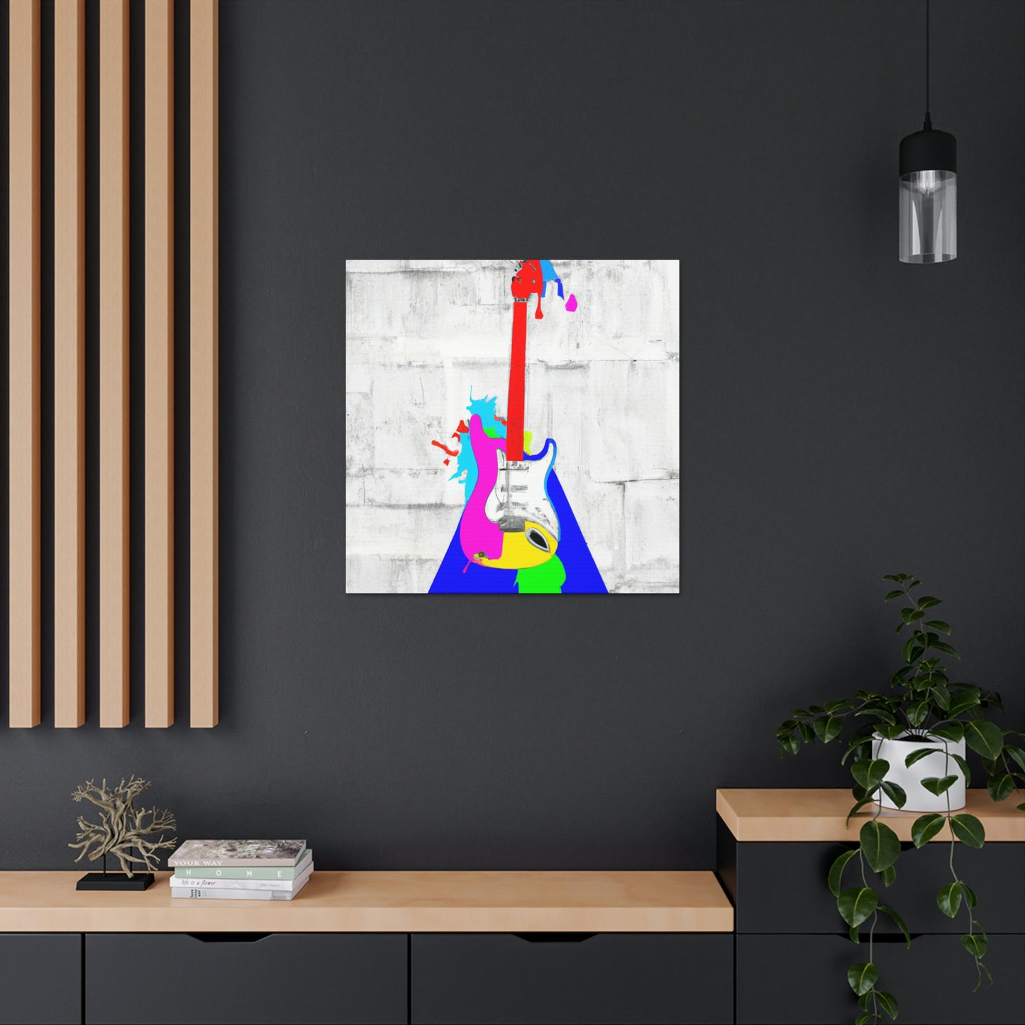 "Fender in Minimalism" - Canvas