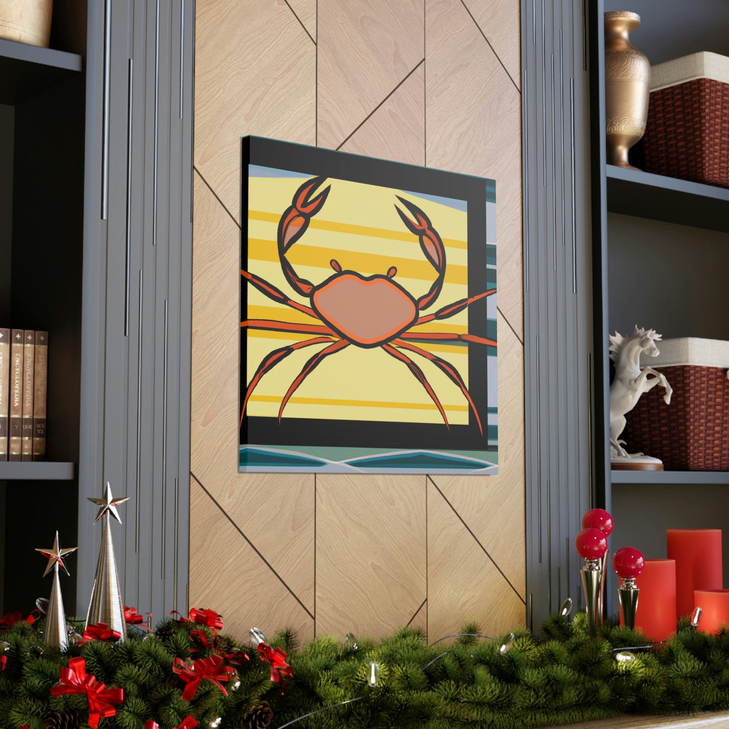 Crab in DecoGlamour - Canvas