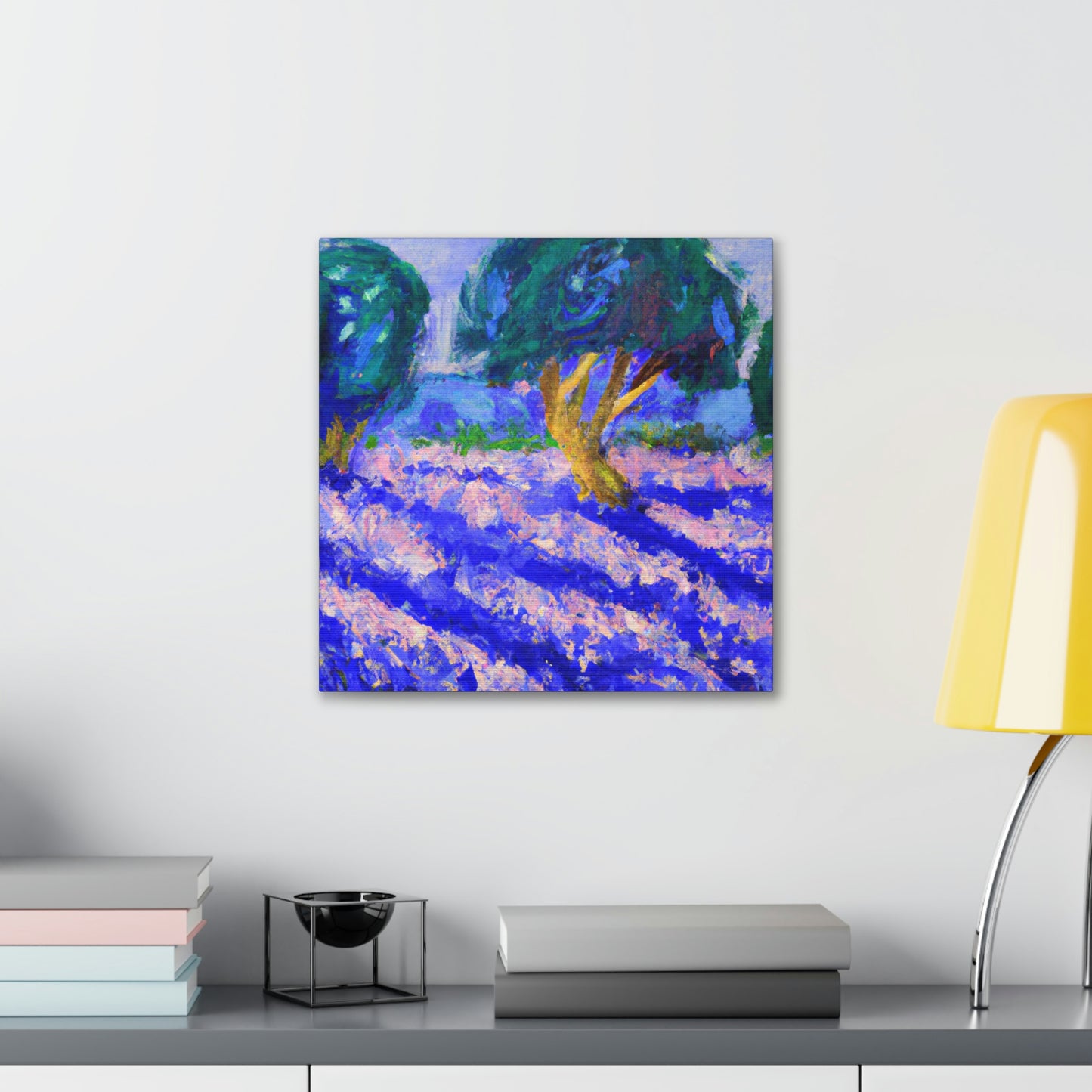 "Lavender in Expressionism" - Canvas