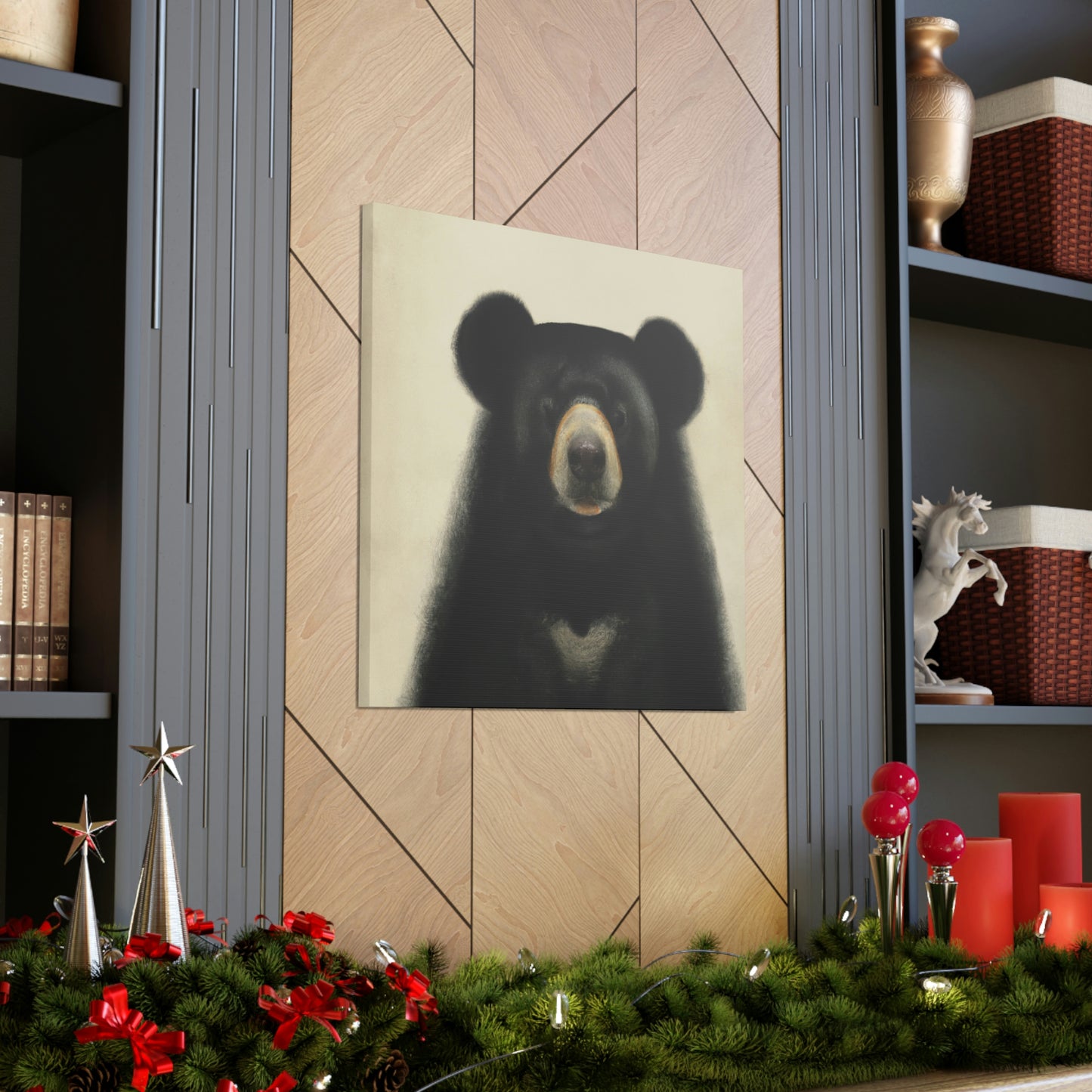 "Asiatic Black Bear Soul" - Canvas