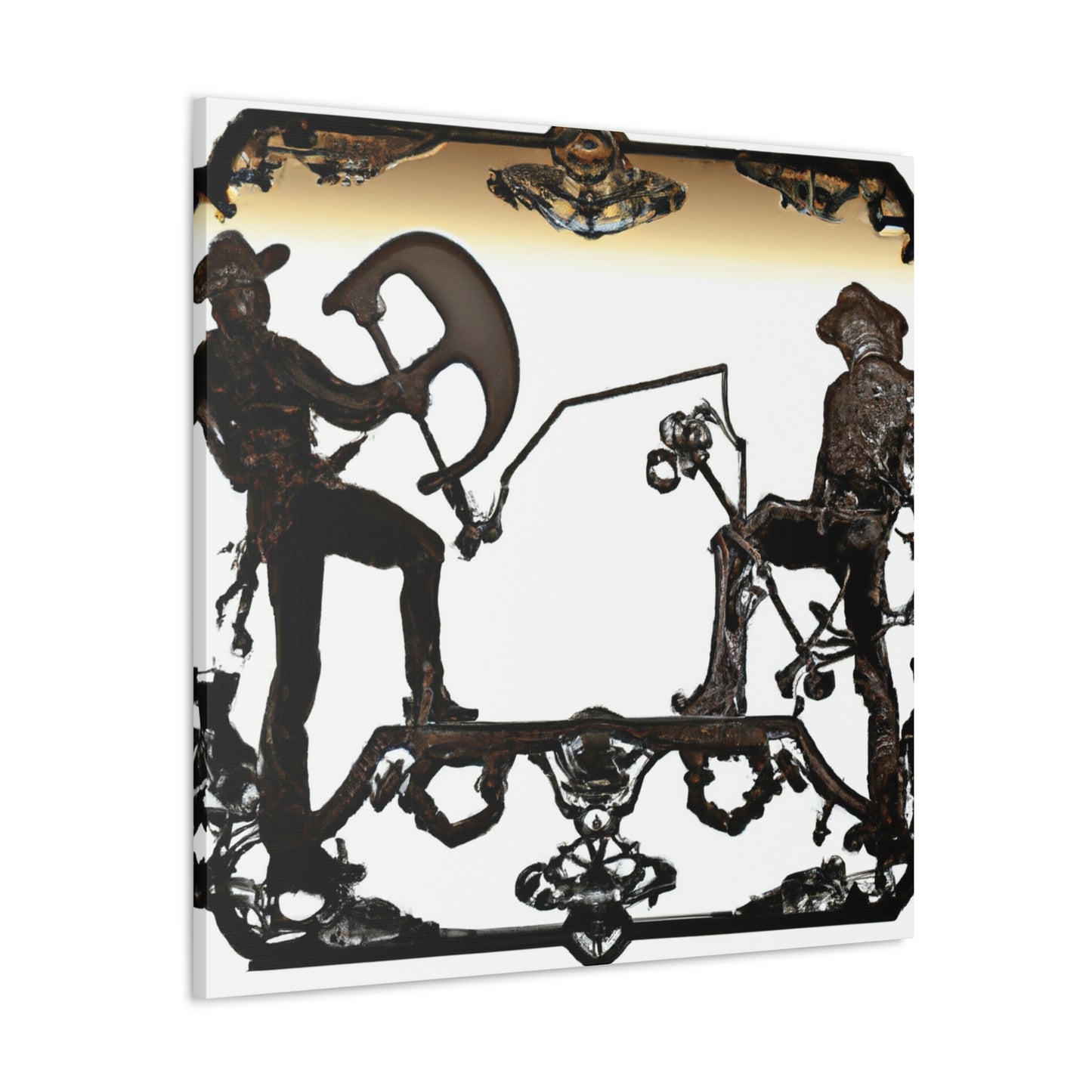 Branding Iron - Baroque - Canvas