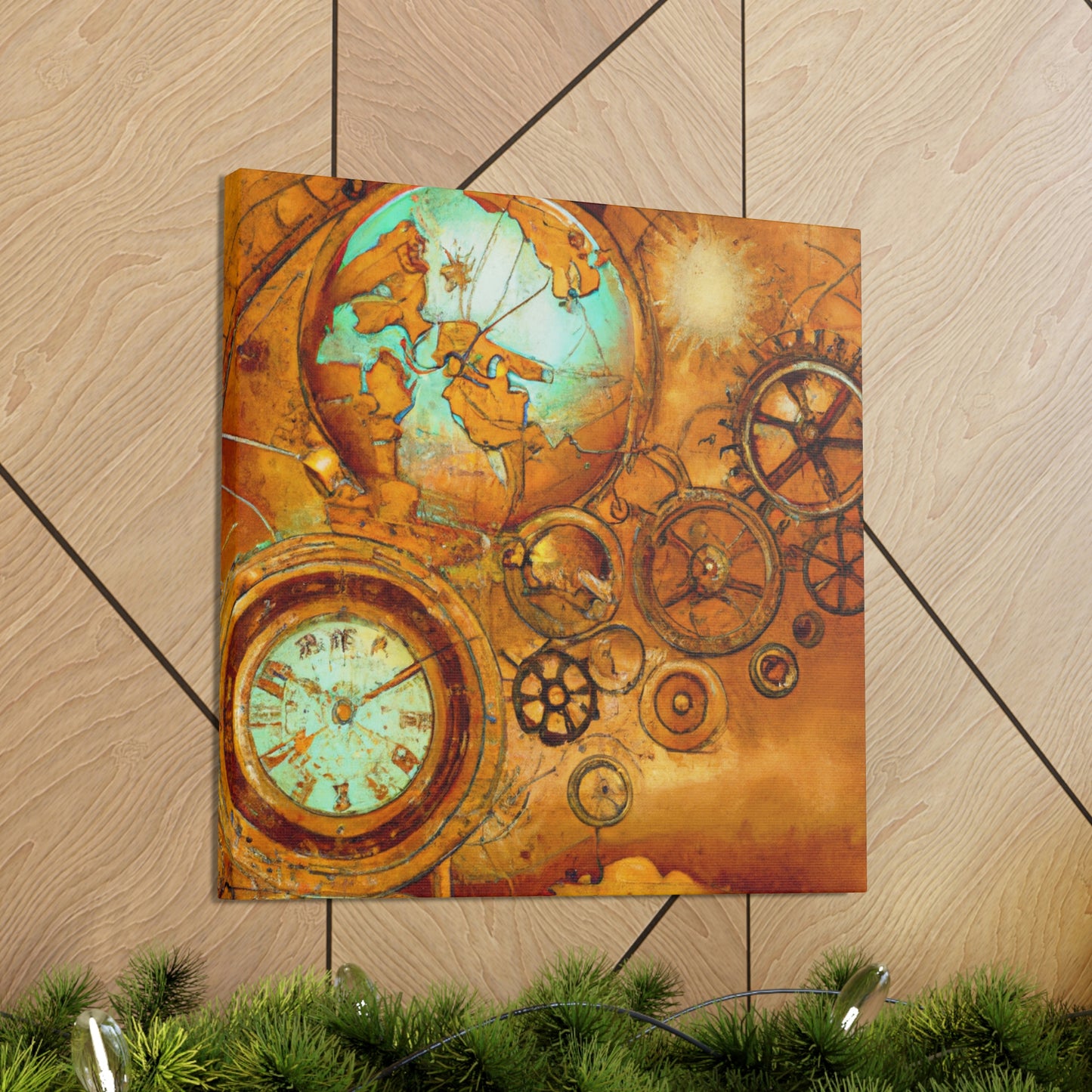 Steampunk Celestial Mapping - Canvas