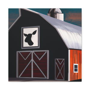 "Barn of Deco Dreams" - Canvas