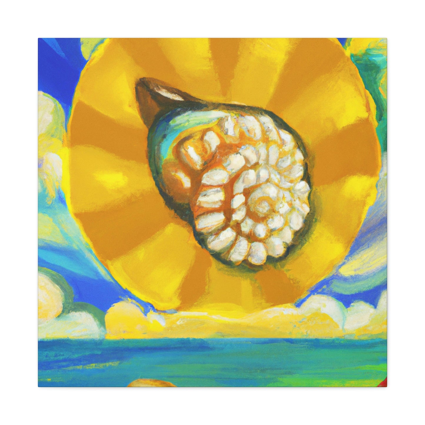 "Sea Shell Surprise Dream" - Canvas