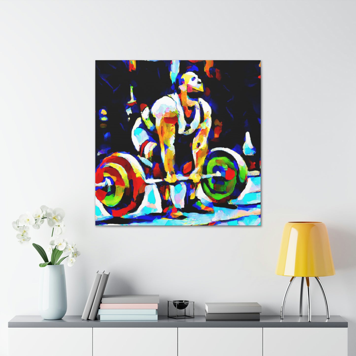 Lifting with Power! - Canvas