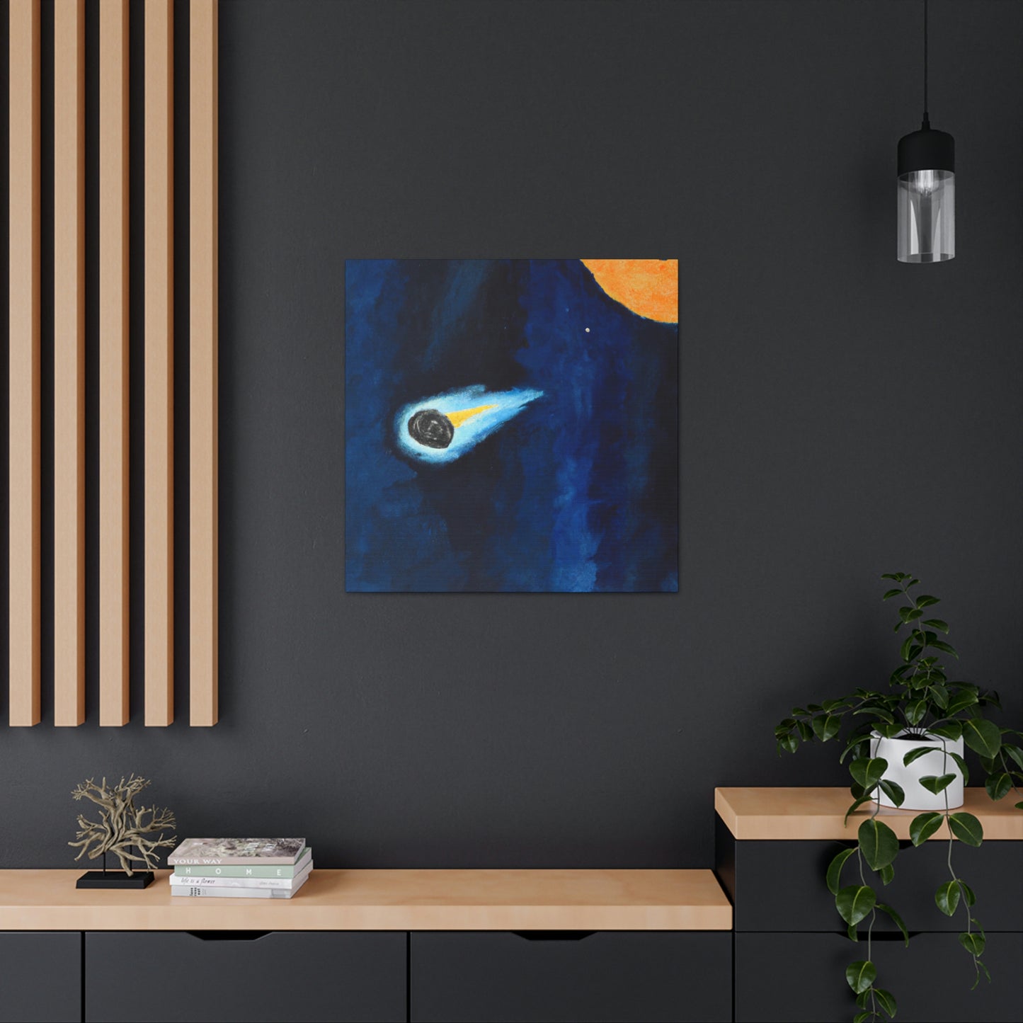 Meteor in the Sky - Canvas