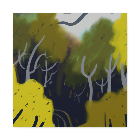 "Forest Dreams: 1940s" - Canvas