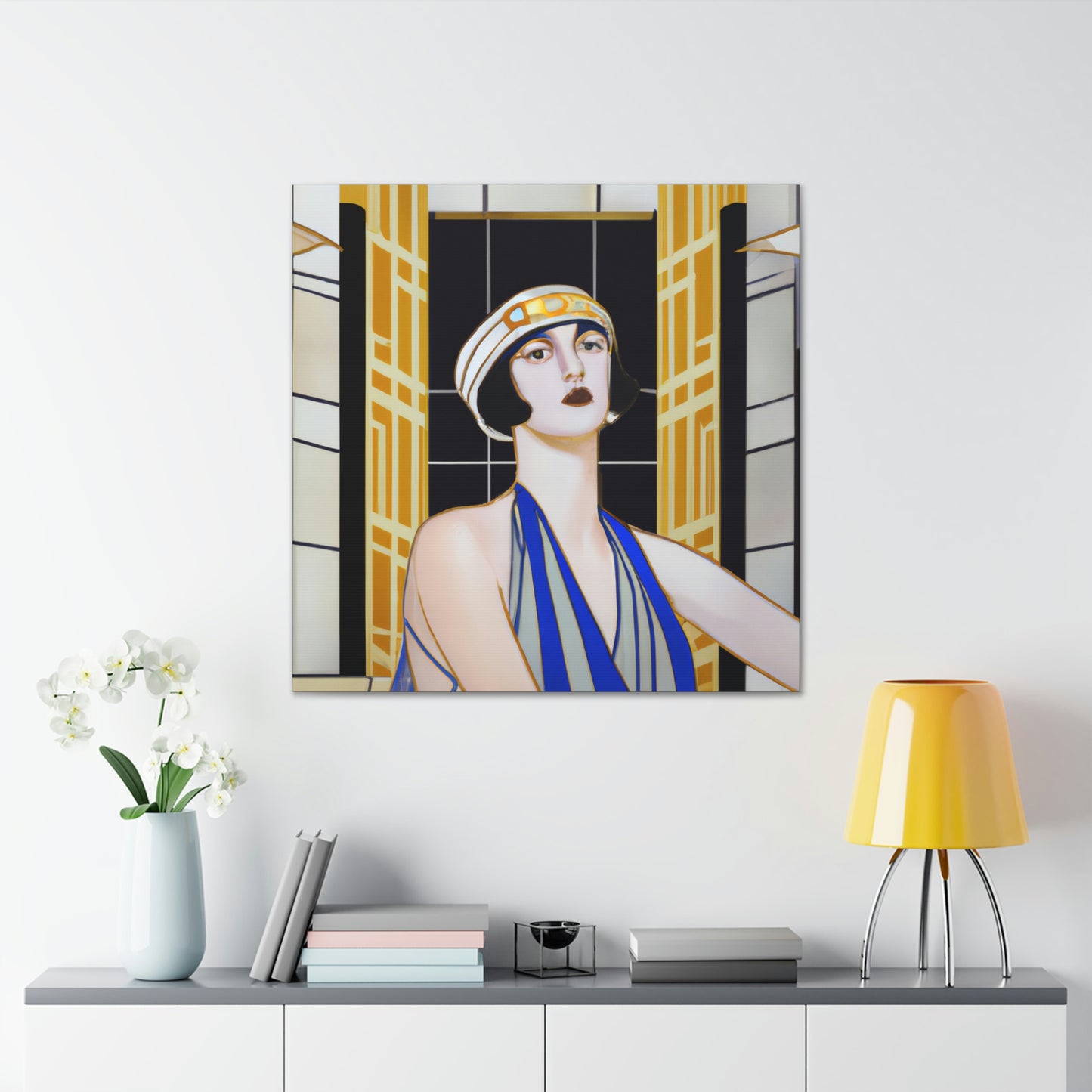 "Neoclassic Deco Dreaming" - Canvas