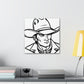 Cowboy Hat Neoclassicism - Canvas