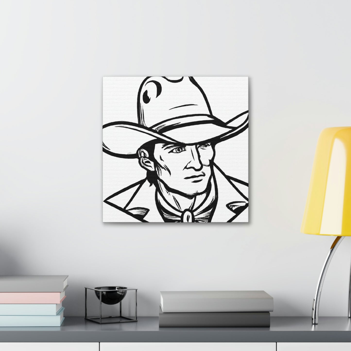 Cowboy Hat Neoclassicism - Canvas