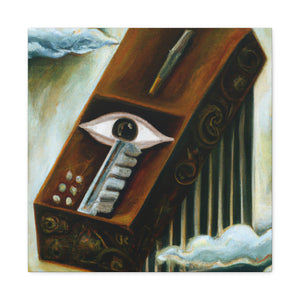 Harmonica's Psychedelic Melody - Canvas