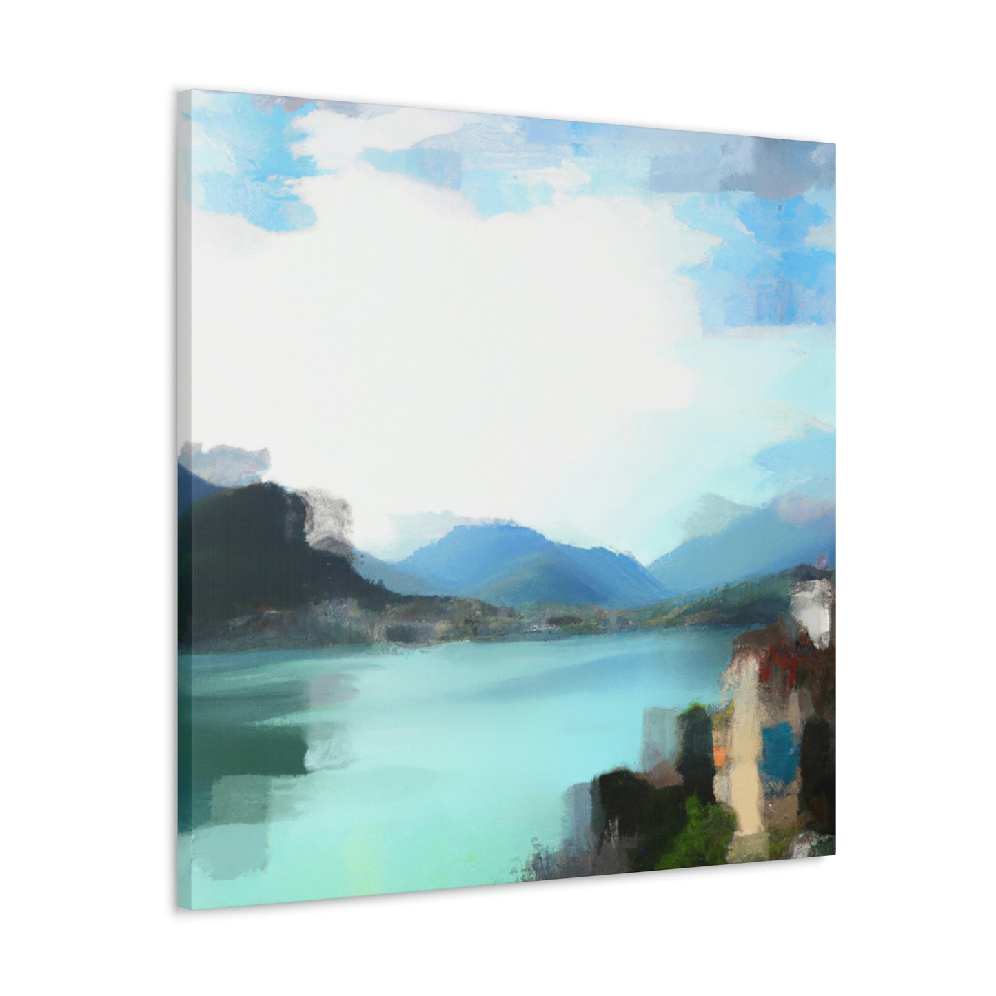 "Lake Reflections Sunrise" - Canvas