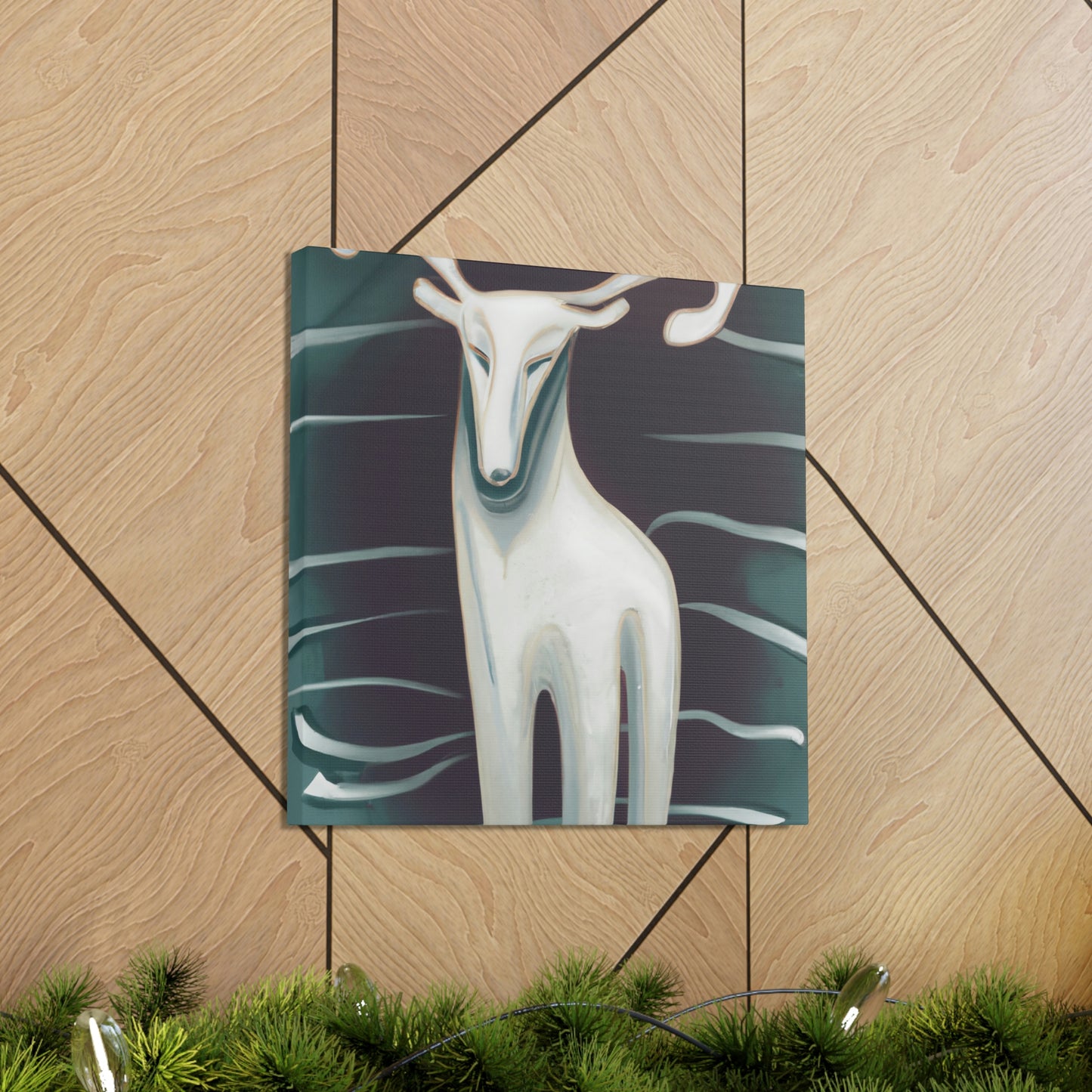 Reindeer in Minimalism - Canvas