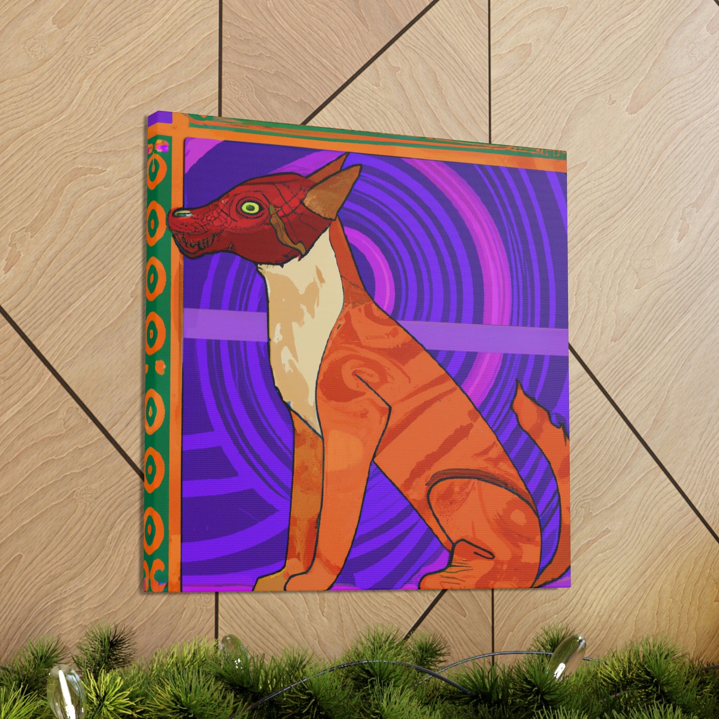 "Dhole's Jazz Symphony" - Canvas