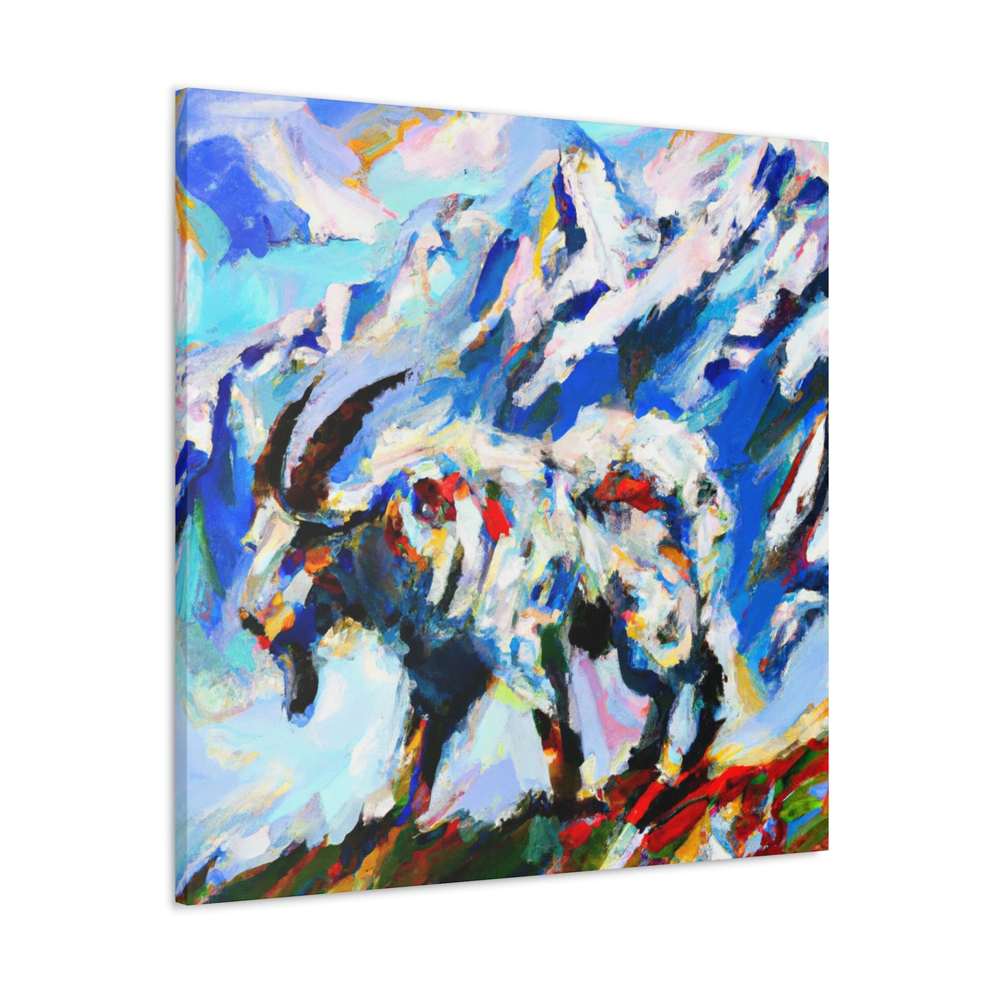 Mountain Goat Constellation - Canvas