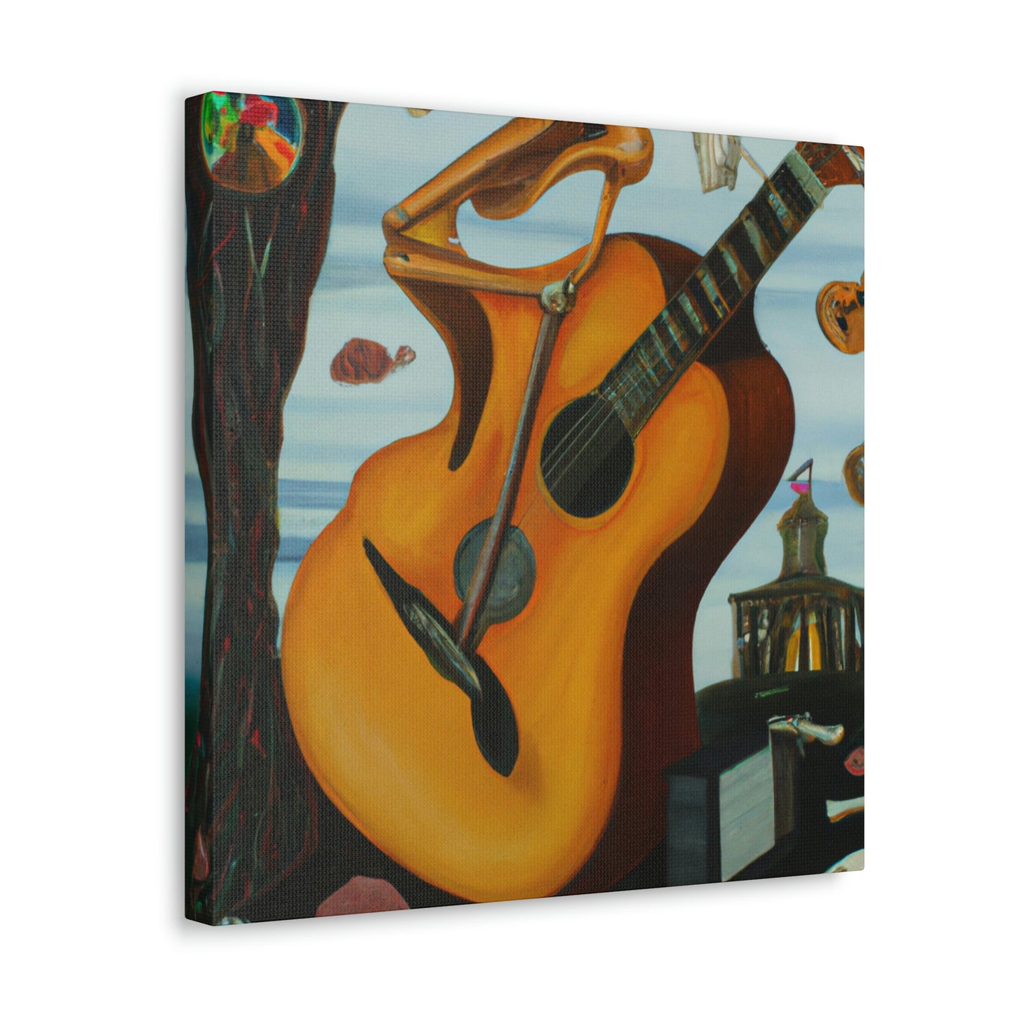 "Guitar in a Dreamscape" - Canvas