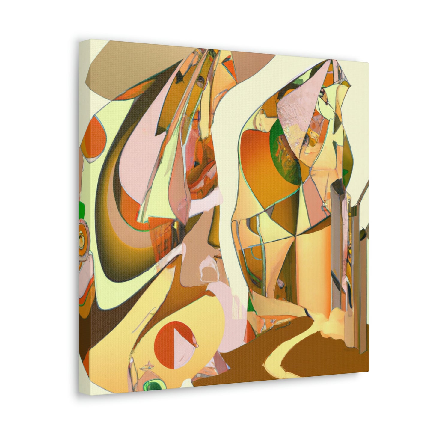 Mountainous Abstraction - Canvas