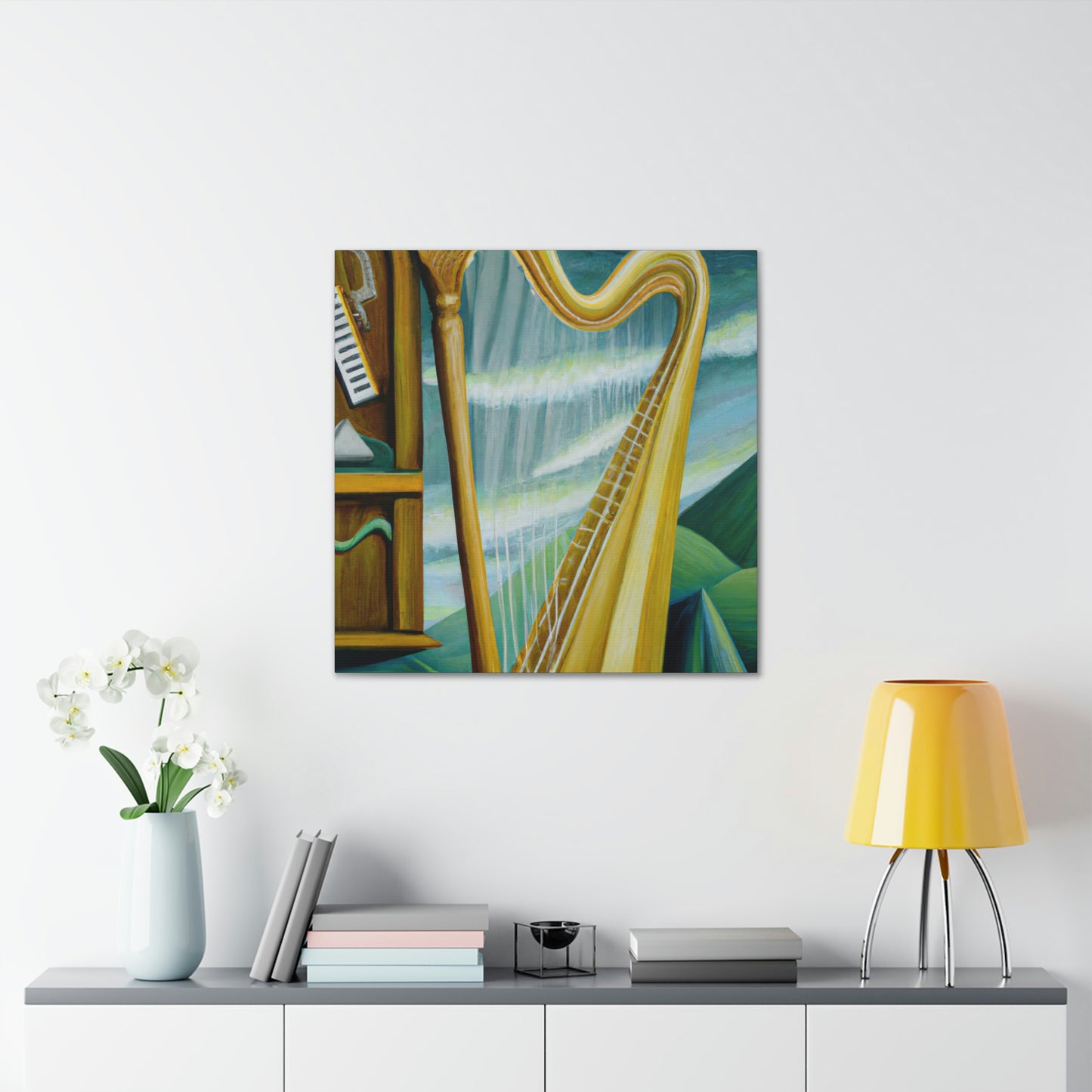 Harp of Dreams Unbound - Canvas