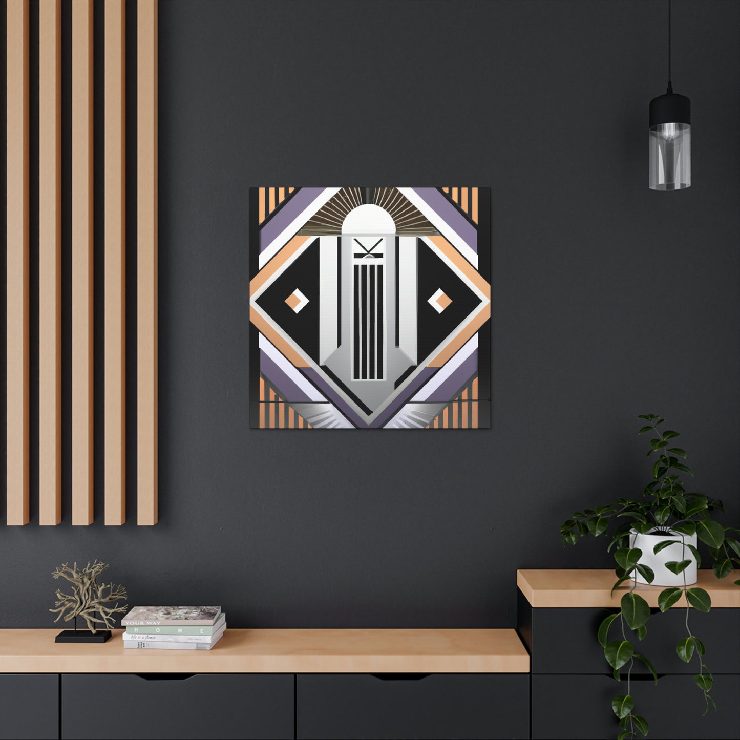 Dazzling Deco Splendor - Canvas