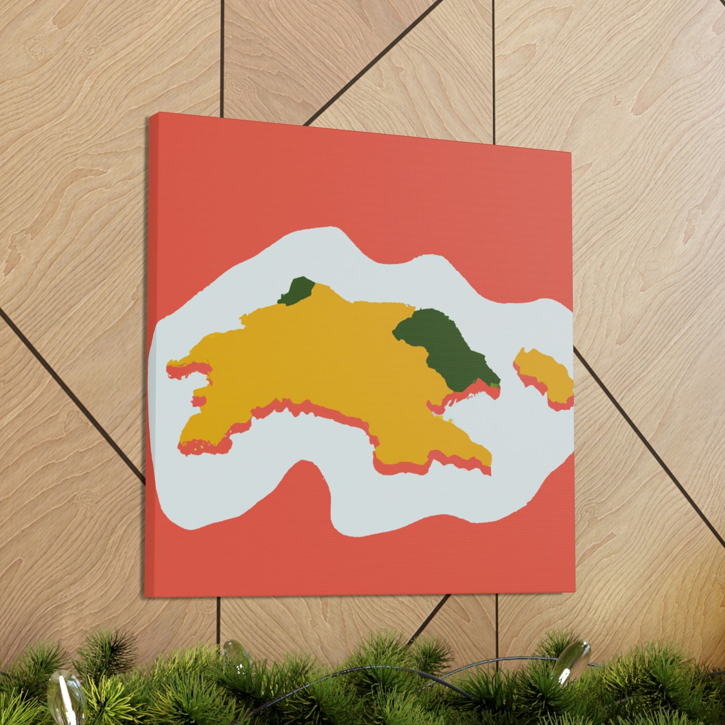 Archipelago in Minimalism - Canvas