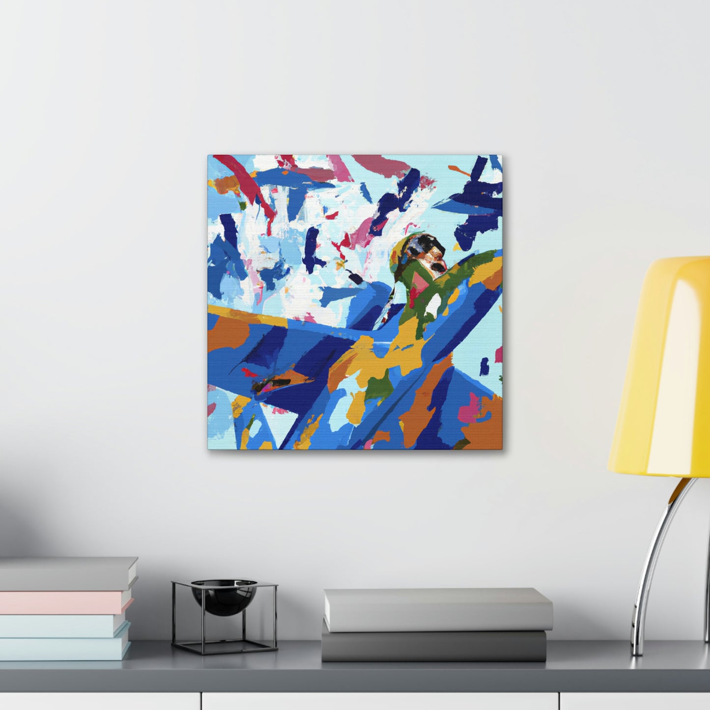 Aviator in Pop Art - Canvas