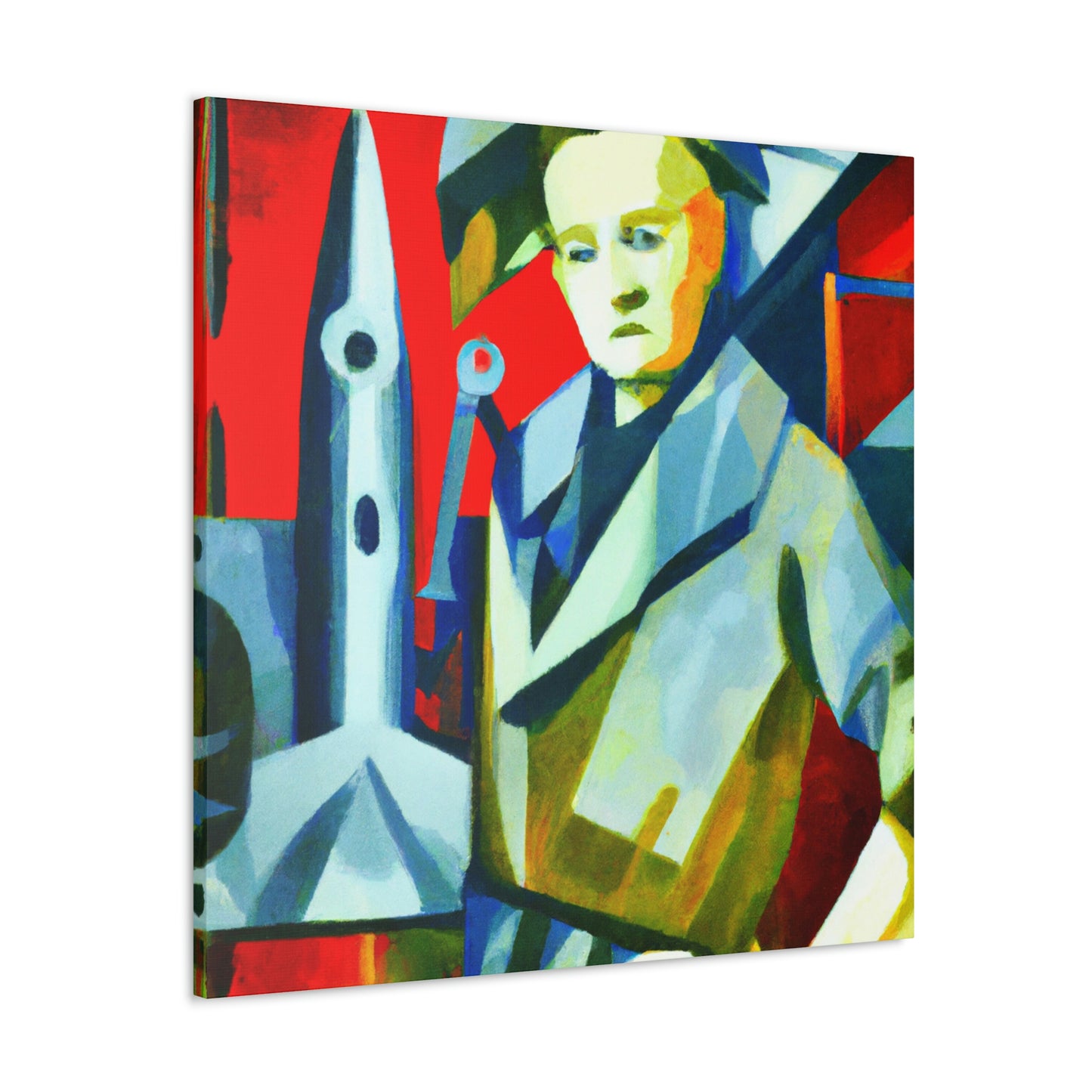 Engineer's Pop Art Painting - Canvas