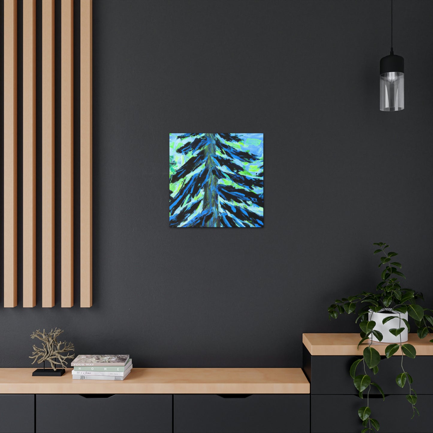 Spruce Tree Splendor - Canvas