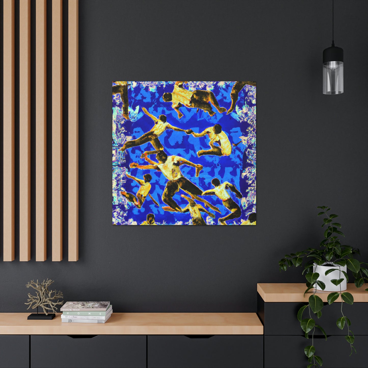 "Martial Arts Dreamscape" - Canvas