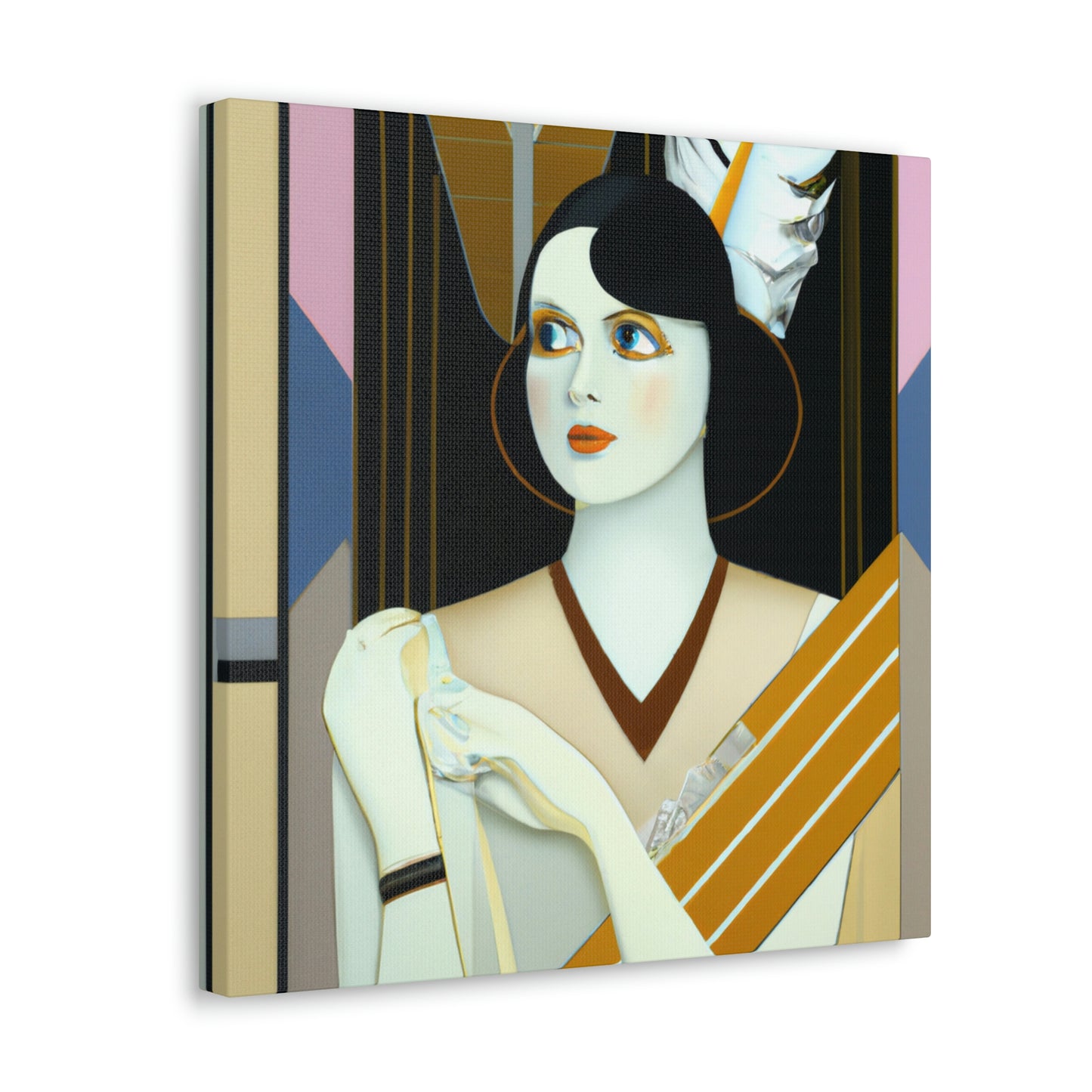 "Colonial Art Deco Dream" - Canvas