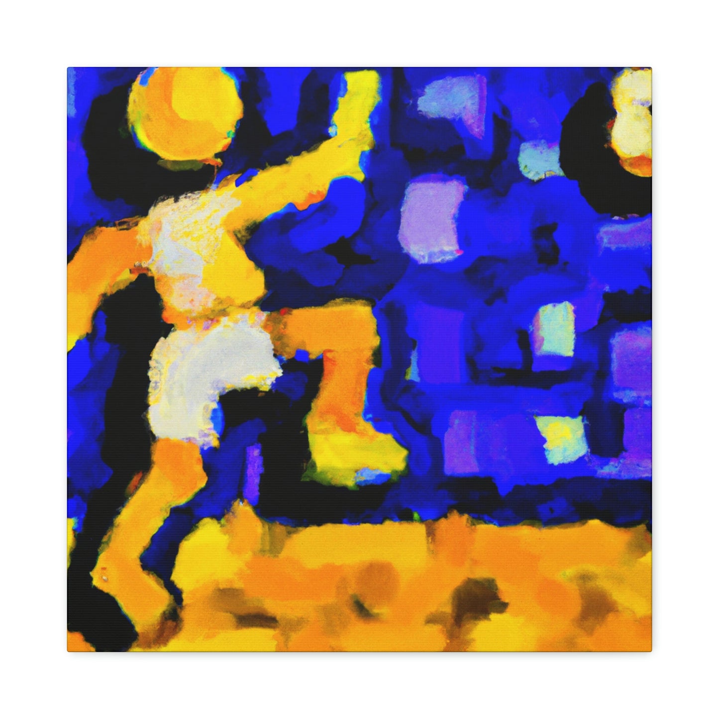 "Soccer in the Abstract" - Canvas