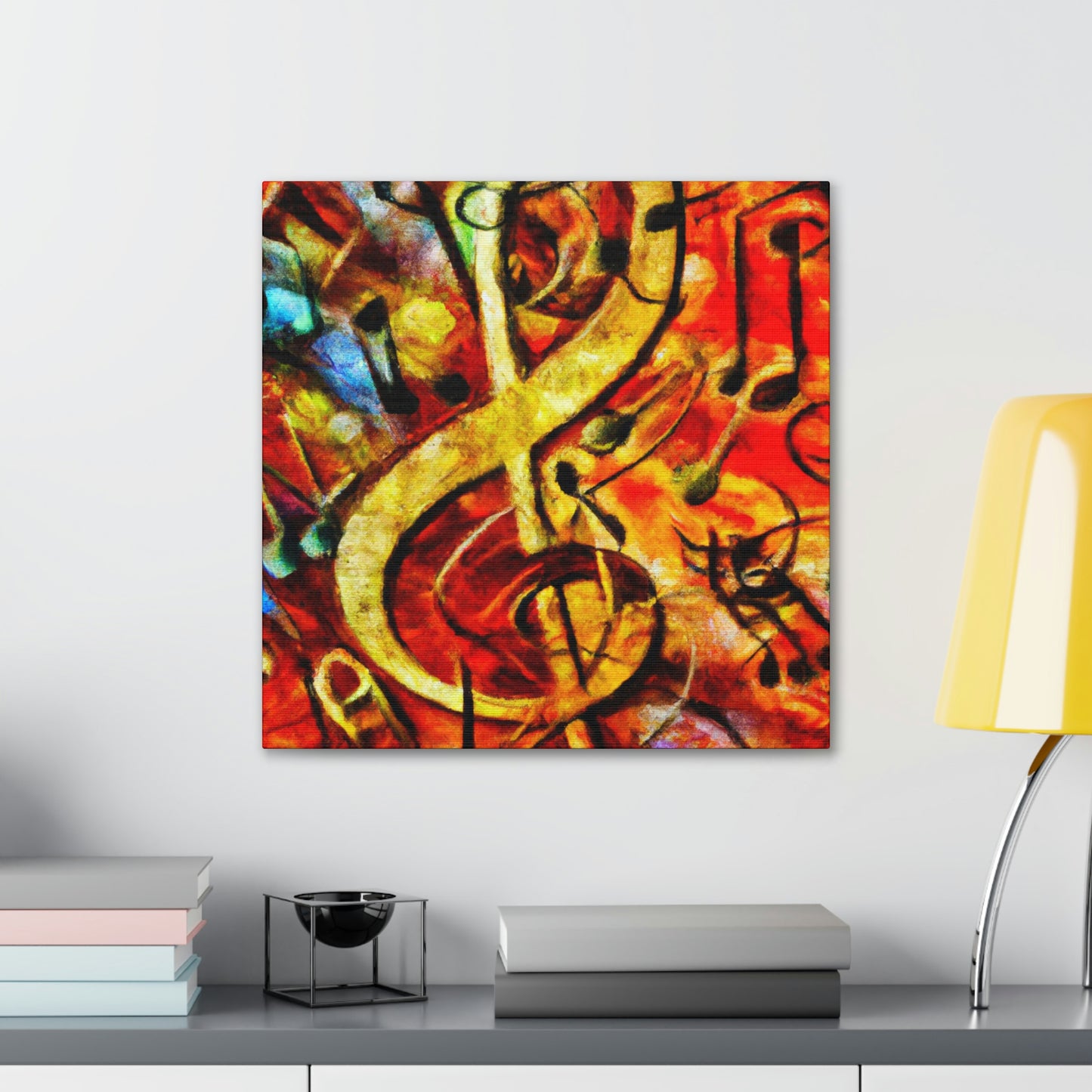 "Music of Abstraction" - Canvas