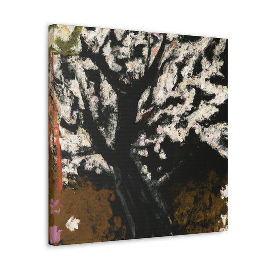 "Cherry Blossom Journey" - Canvas