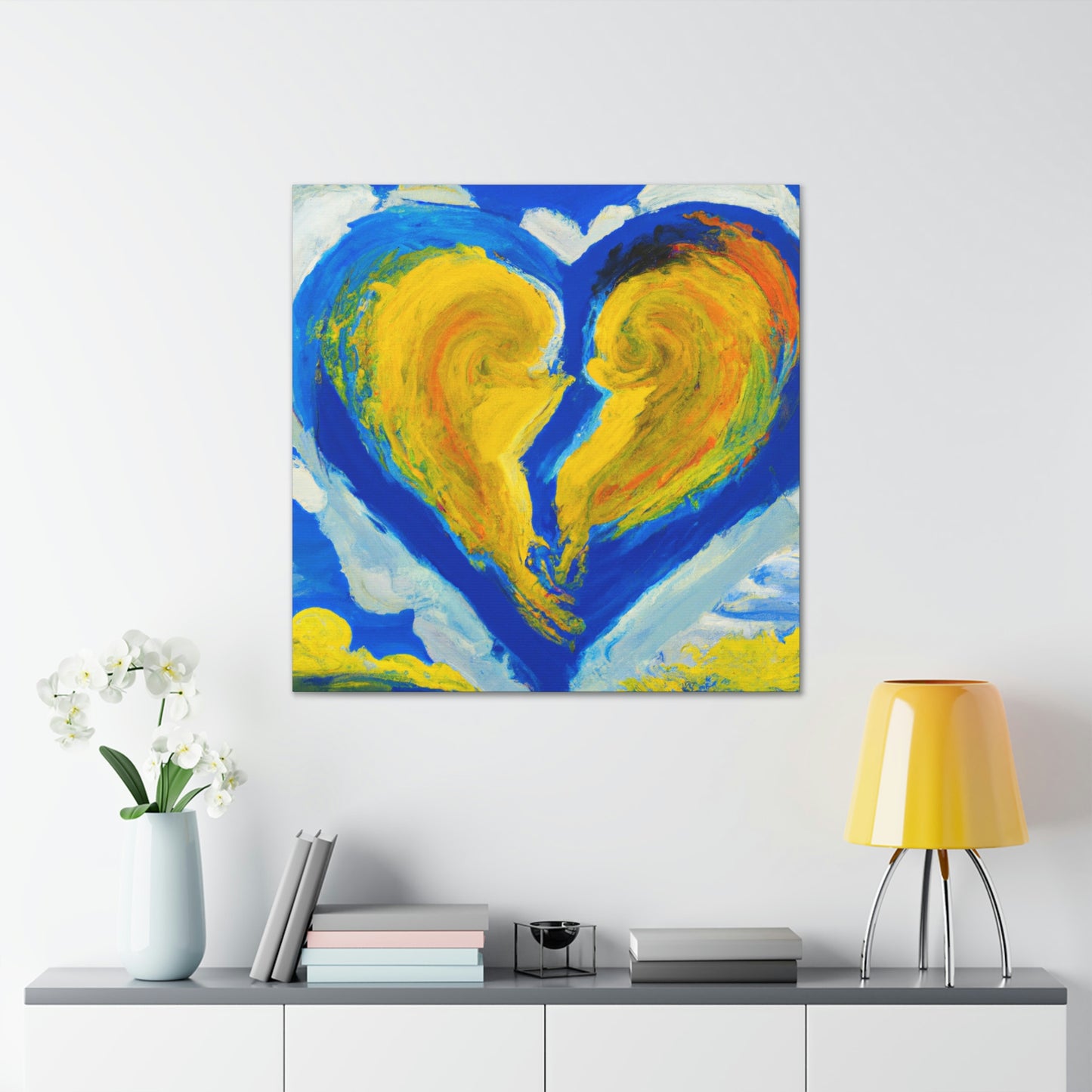 Heart Shaped Dreaming - Canvas