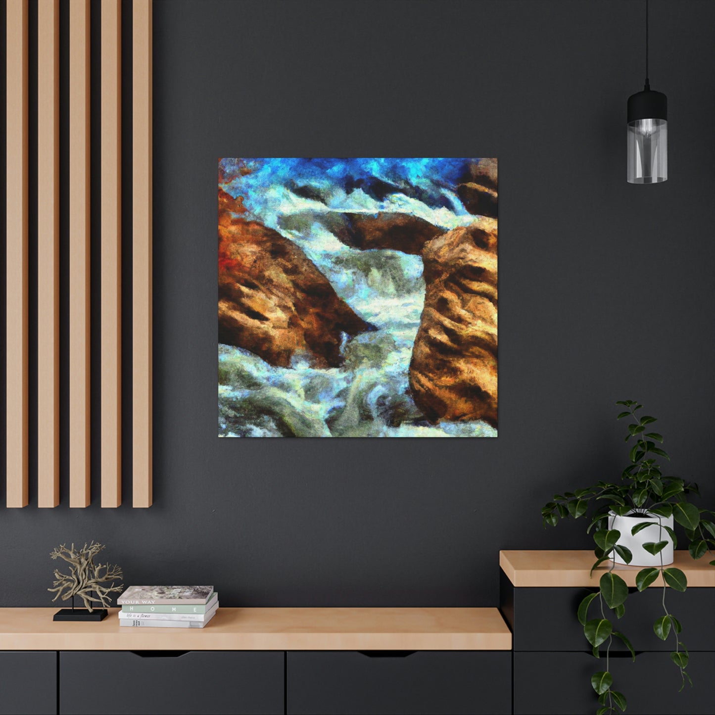 "River of Tranquility" - Canvas