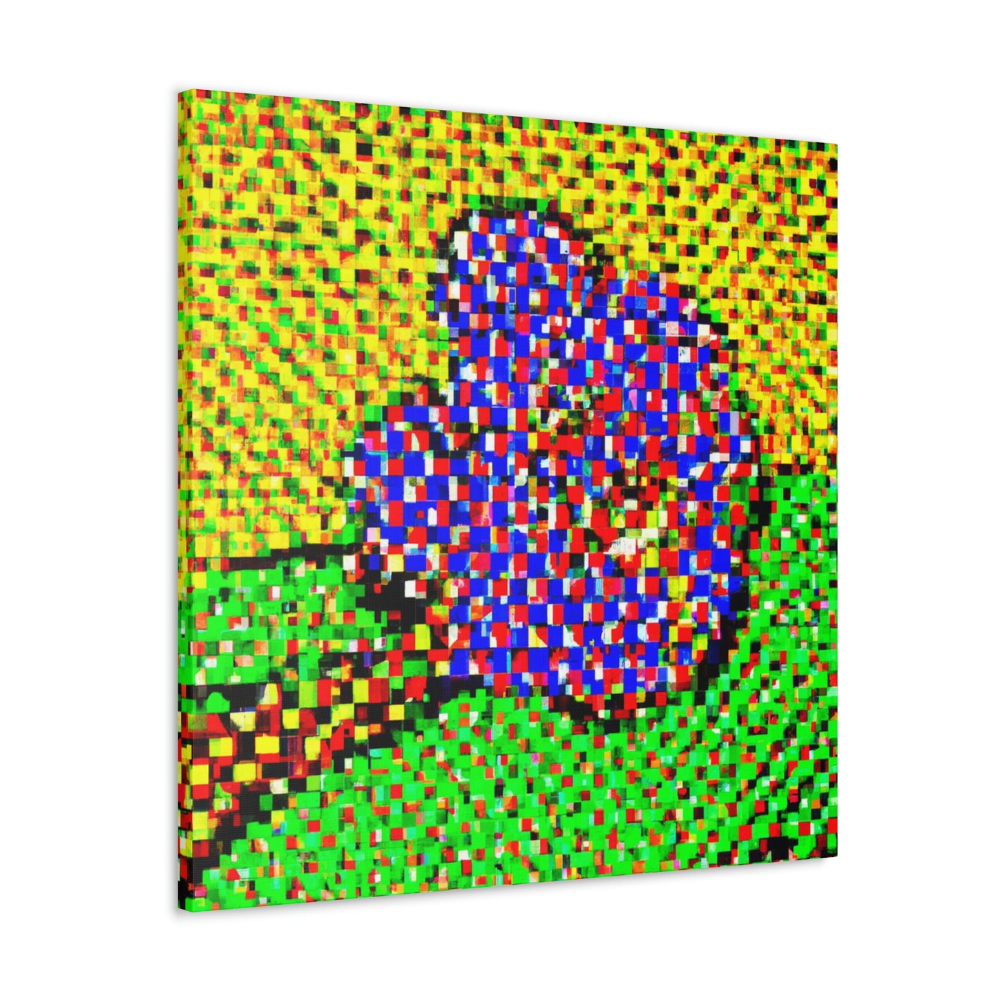 Pop Art Pointillism. - Canvas