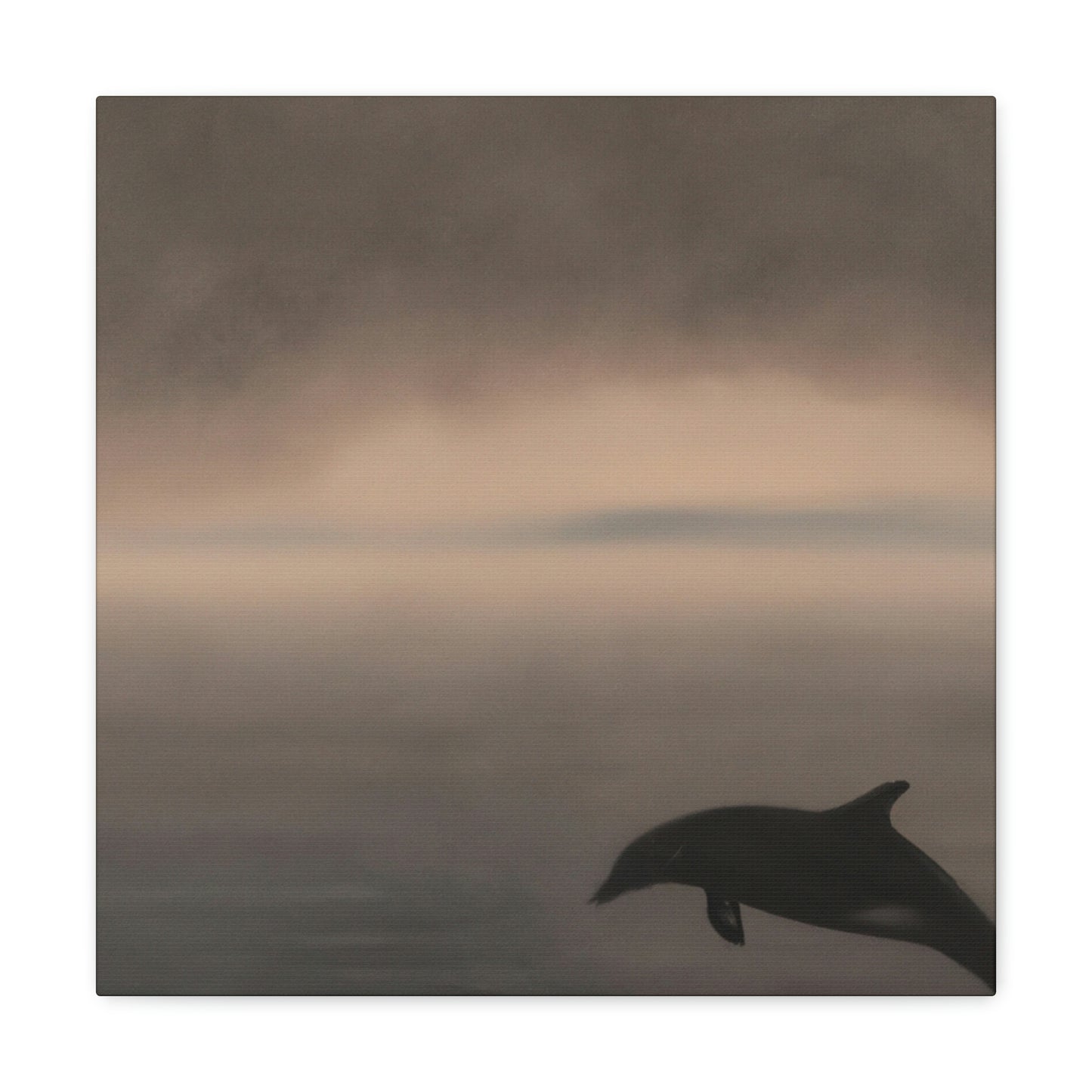 Dolphins in Neoclassicism - Canvas