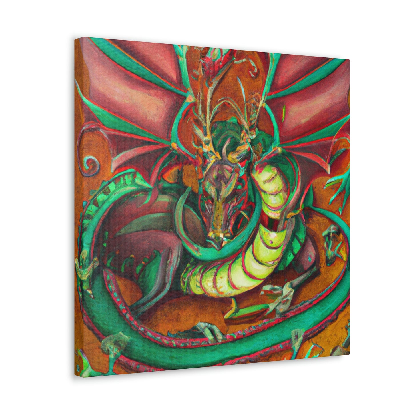 "Dragon in the Jazz Age" - Canvas