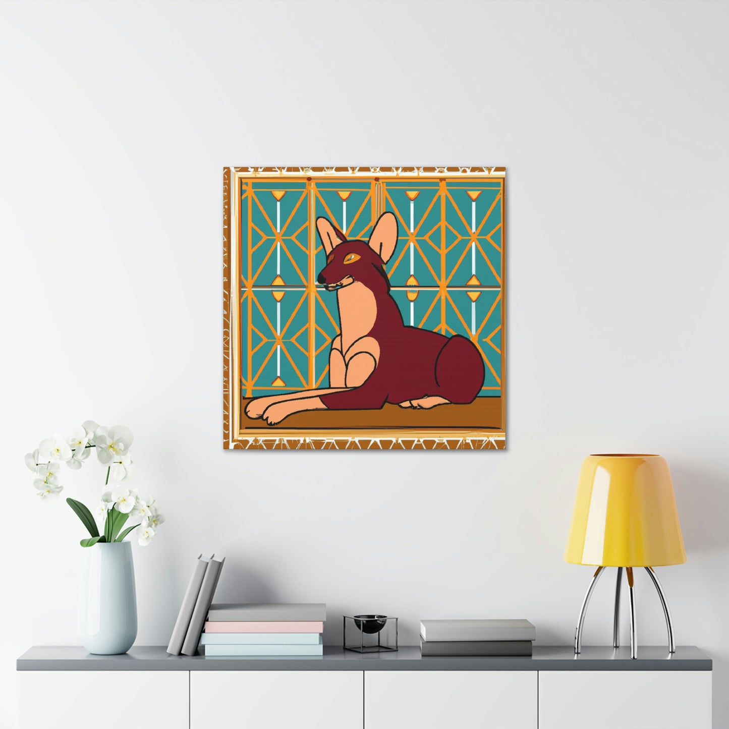 Dhole Deco Dance - Canvas