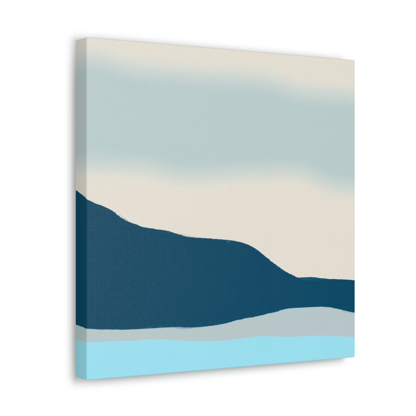 "Coastal Minimalism Abides" - Canvas