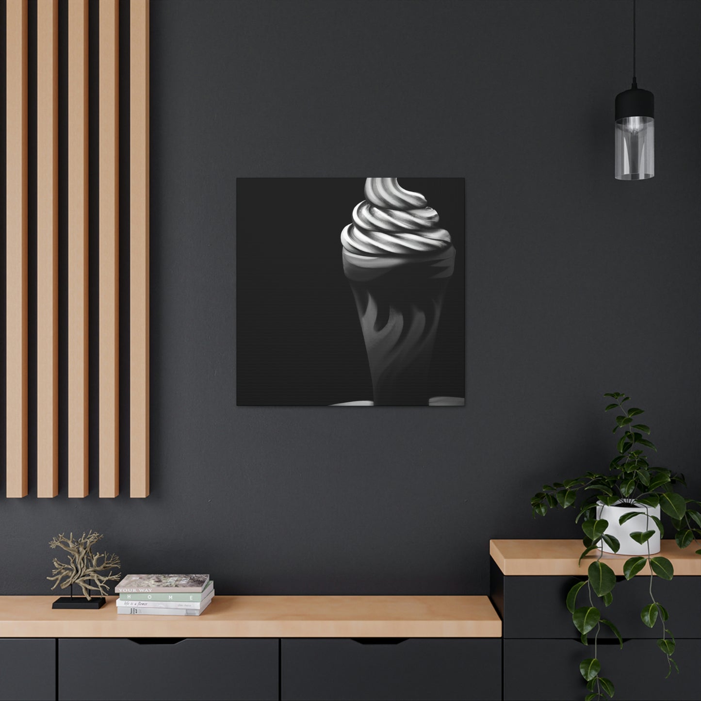 "Delicious Ice Cream Dreams" - Canvas