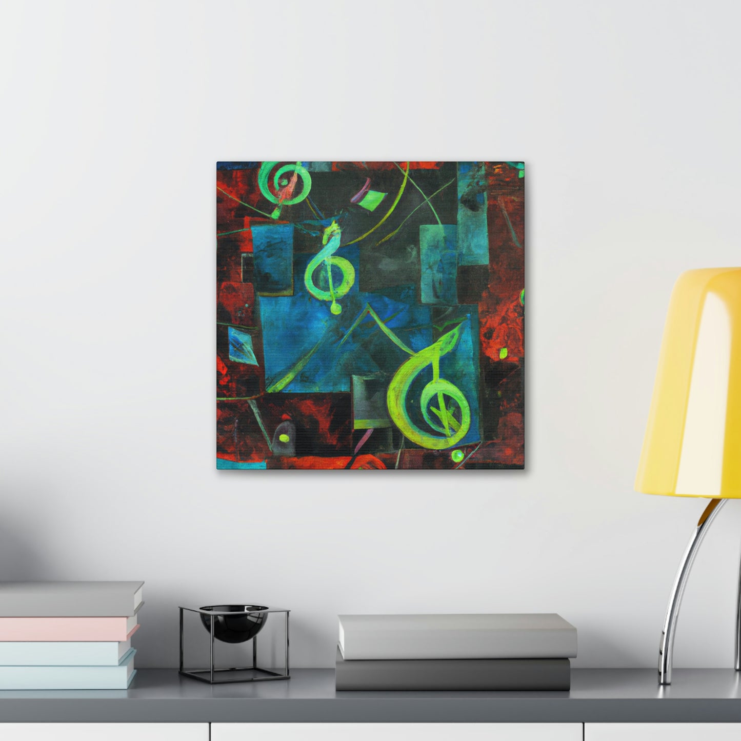 Music of Melody. - Canvas