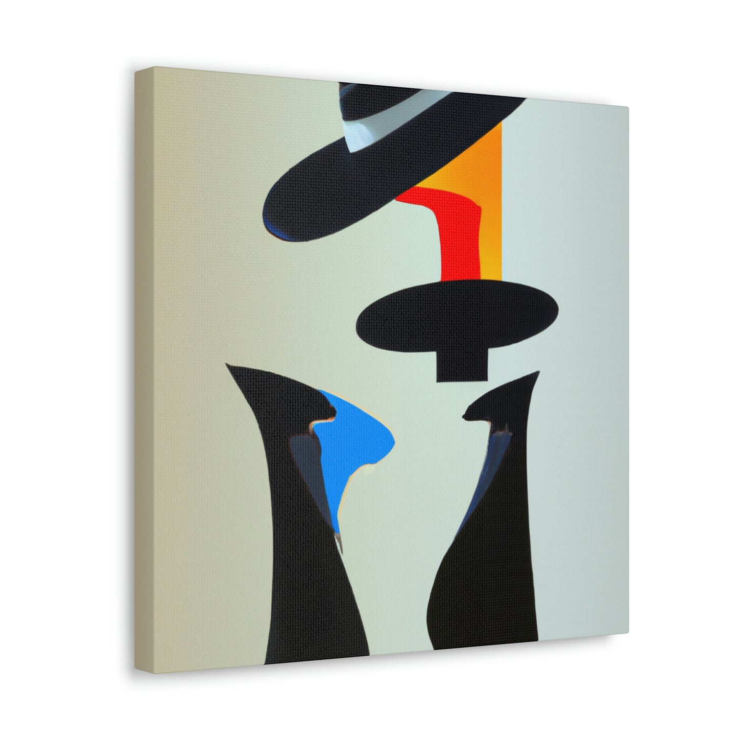 "Cowboy Hat Deco Dream" - Canvas