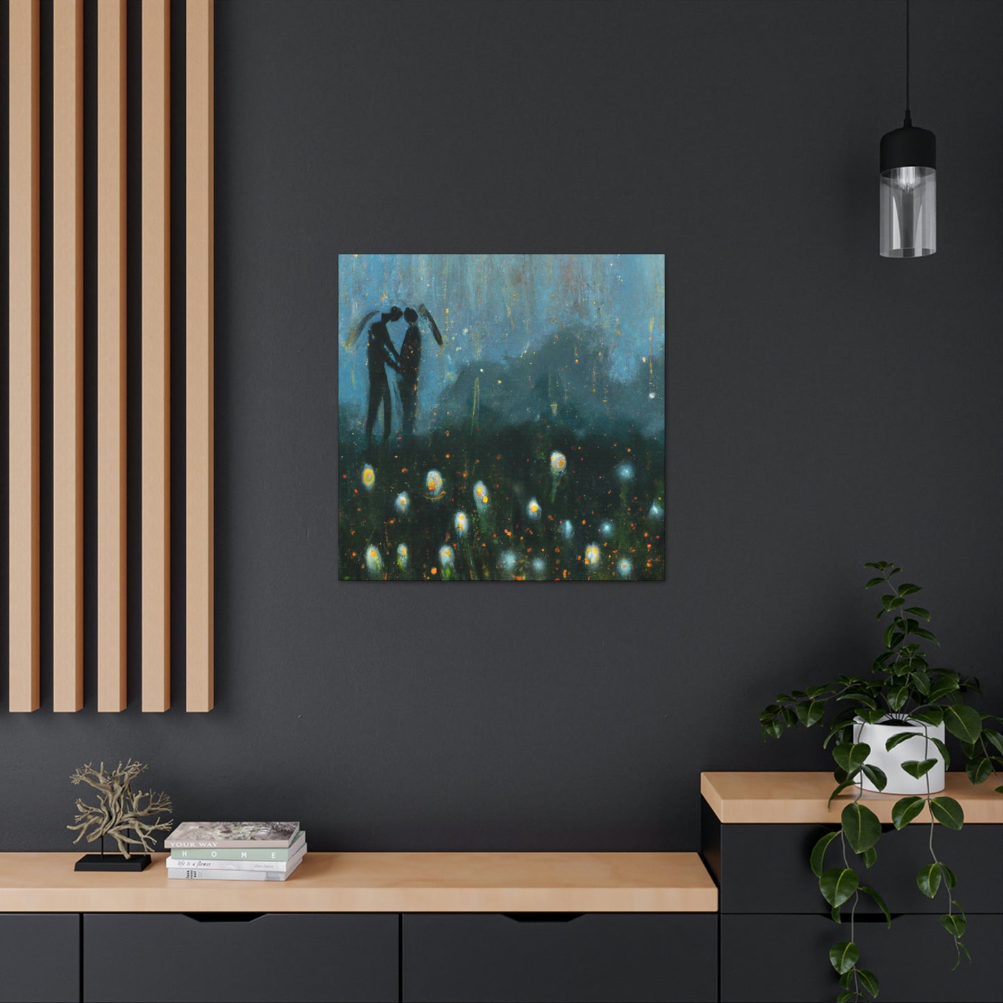 Love of Fireflies  - Canvas